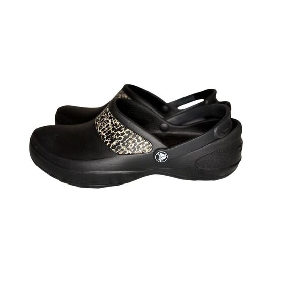 CROCS Mercy Work clogs in leopard print - 8 - Picture 4 of 6